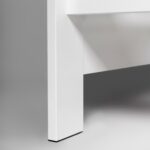 САГА, кровать двуспальная, 140х200 см, белый/ясень, М3