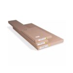 САГА, кровать двуспальная, 140х200 см, белый/ясень, М3