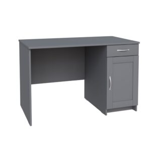 КАСТОР, стол письменный, 1 ящик, 116х65 см, серый, М2