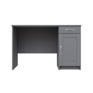 КАСТОР, стол письменный, 1 ящик, 116х65 см, серый, М2
