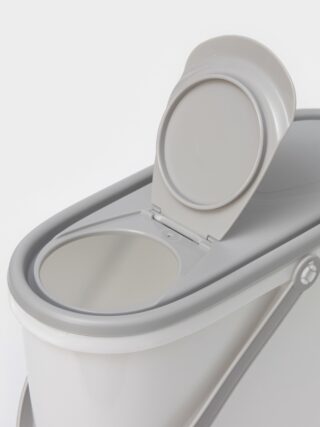 ИДЕА, контейнер для стирального порошка, 5 л, 11х24,6х32 см, серый