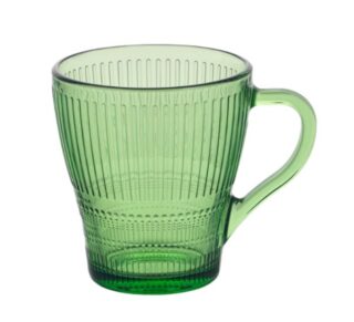 ЛУИЗ, кружка, 280 см, стекло, шартрез, зеленый
