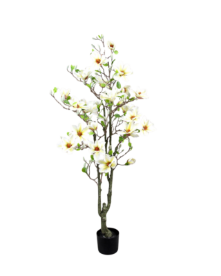 ФЕЙКА, дерево искусственное в горшке, 150 см, магнолия