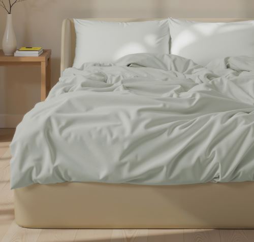 ХОУМ, пододеяльник 2-спальный, 180х220 см, перкаль, оливковый