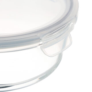 ВЕТТА, контейнер круглый, на защелках, 950 мл, жаропрочное стекло