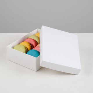 ГИФТ, коробка складная, 16х12х5 см, белый