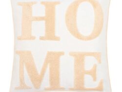 БОХО, наволочка декоративная, 45×45 см, бежевый