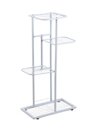 ГРИНГО, подставка для цветов, 4 полки, 43х22х82 см, белый