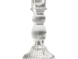 КОЛОННА, подсвечник с шарами, стекло, 16 см, прозрачный