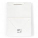 ГИФТ, пакет подарочный с окном, крафт, 35х25х18 см, белый