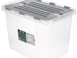 ВЕРДЕ, контейнер для хранения с крышкой, 43x30x31 см, 26 л