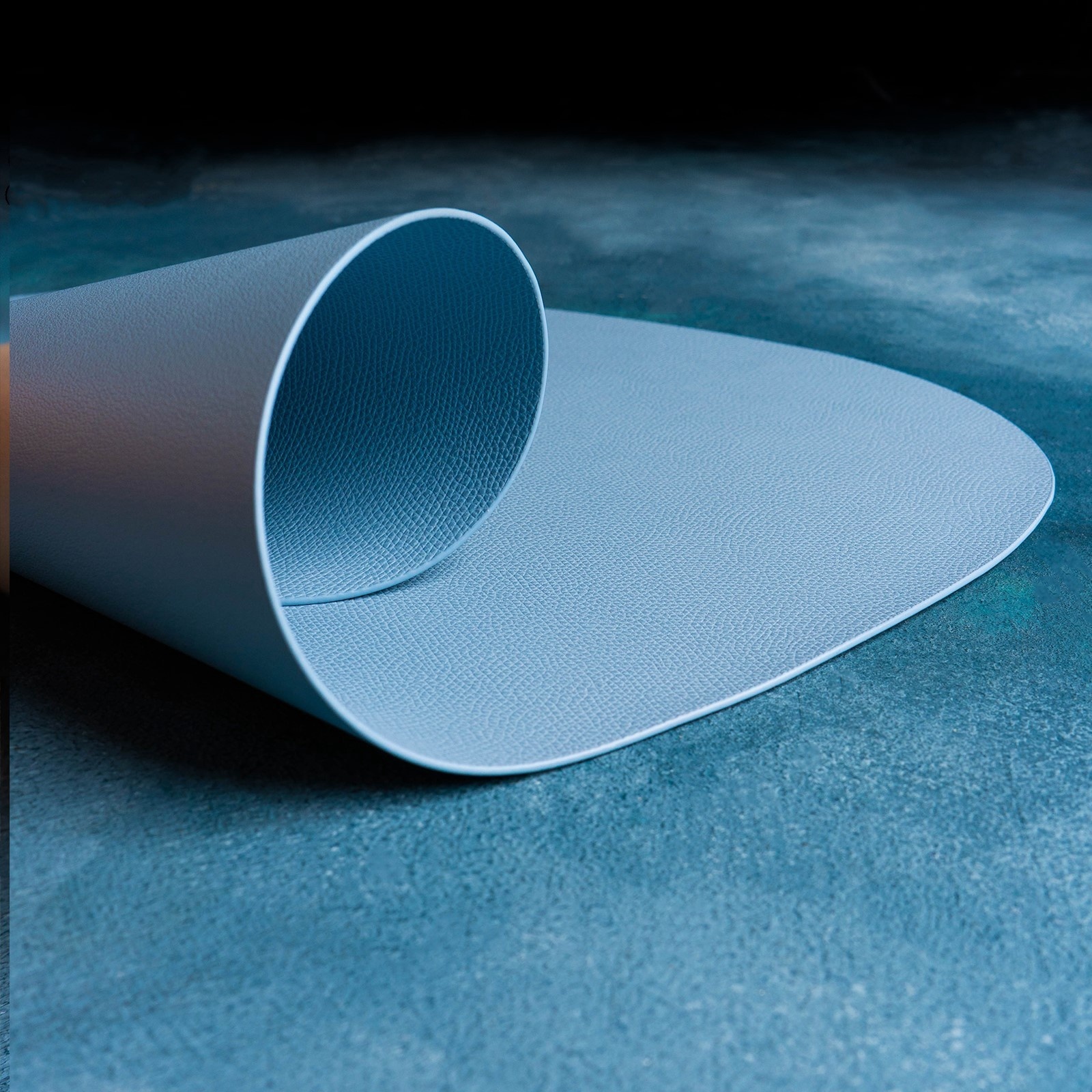 ТЭМ, салфетка сервировочная, треугольная, 44х35,5 см, голубой