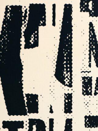 ГИФТ, пакет под бутылку вертикальный, 13х32х11 см, черно-белый