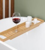 БАМБУК, полка для ванной, 70 см, натуральный