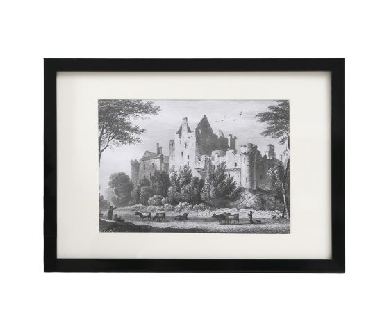 ИНГРИД, фоторамка, паспарту, 15х20 см, черный