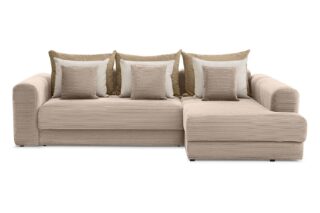 МЭДИСОН, угловой диван-кровать, угол справа, мокко, М6