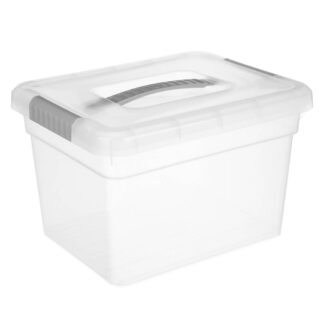 ЛОКК, контейнер для хранения на защелках с ручкой, 25х20х16 см, 5 л