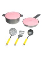 КИДС, игровой набор кухонной посуды, пластик, 7 предметов