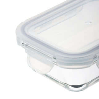 ВЕТТА, контейнер прямоугольный, на защелках, 370 мл, жаропрочное стекло