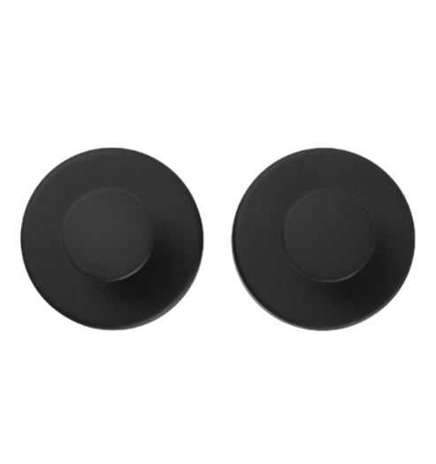 ШТОЛЬЦ, набор крючков, на присоске, 2 шт, черный