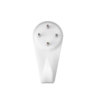 СТАНДАРТ, набор крючков на гвоздиках, 5 шт, белый