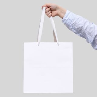 ГИФТ, пакет для торта и коробок, 30х30х30 см, белый