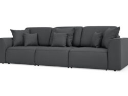 СИЭТЛ 289, диван-кровать, прямой, графит, М10